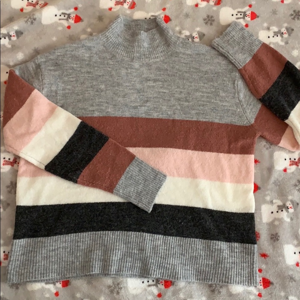 Beachlunchlounge Collection Mock-Neck Sweater